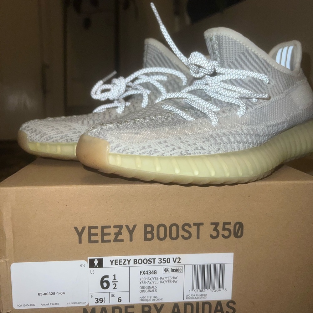Adidas Yeezy Boost 350 V2 in Gray and Cream